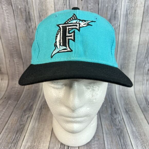 Vintage Florida Marlins Sports Specialties 1/8 Hat Green Dome